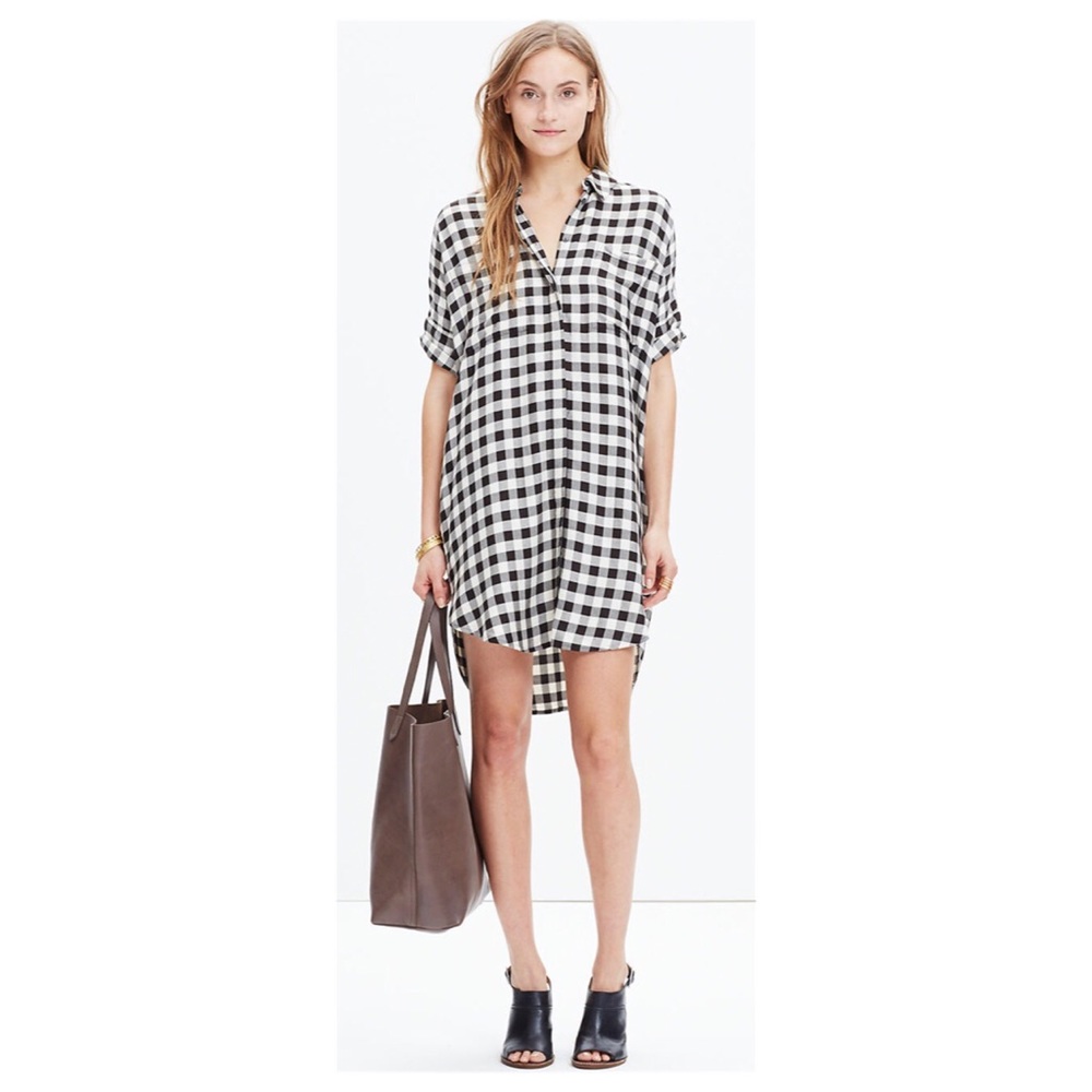 Courier Shirtdress in Buffalo Check